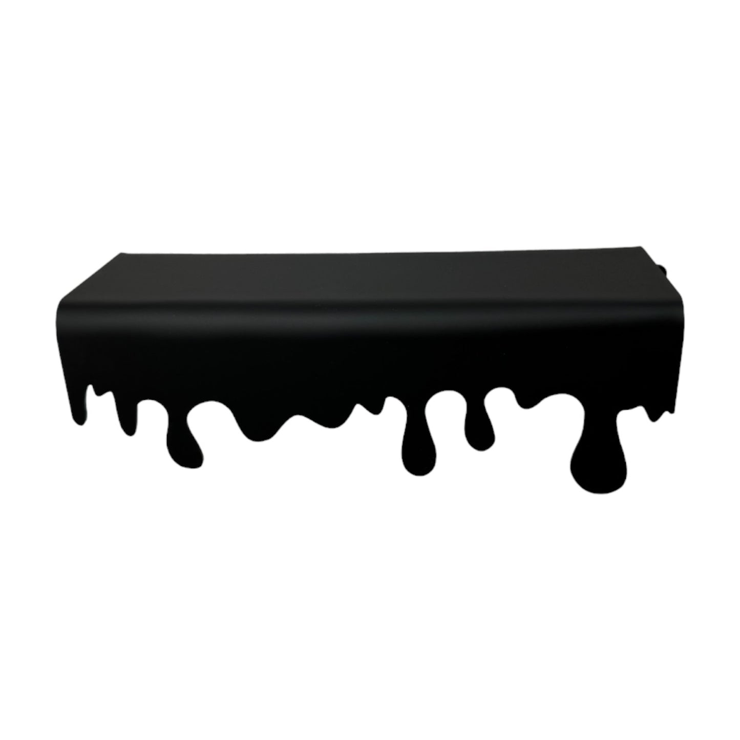 Matt Black Glooop Classic Melty Shelf (30cm)