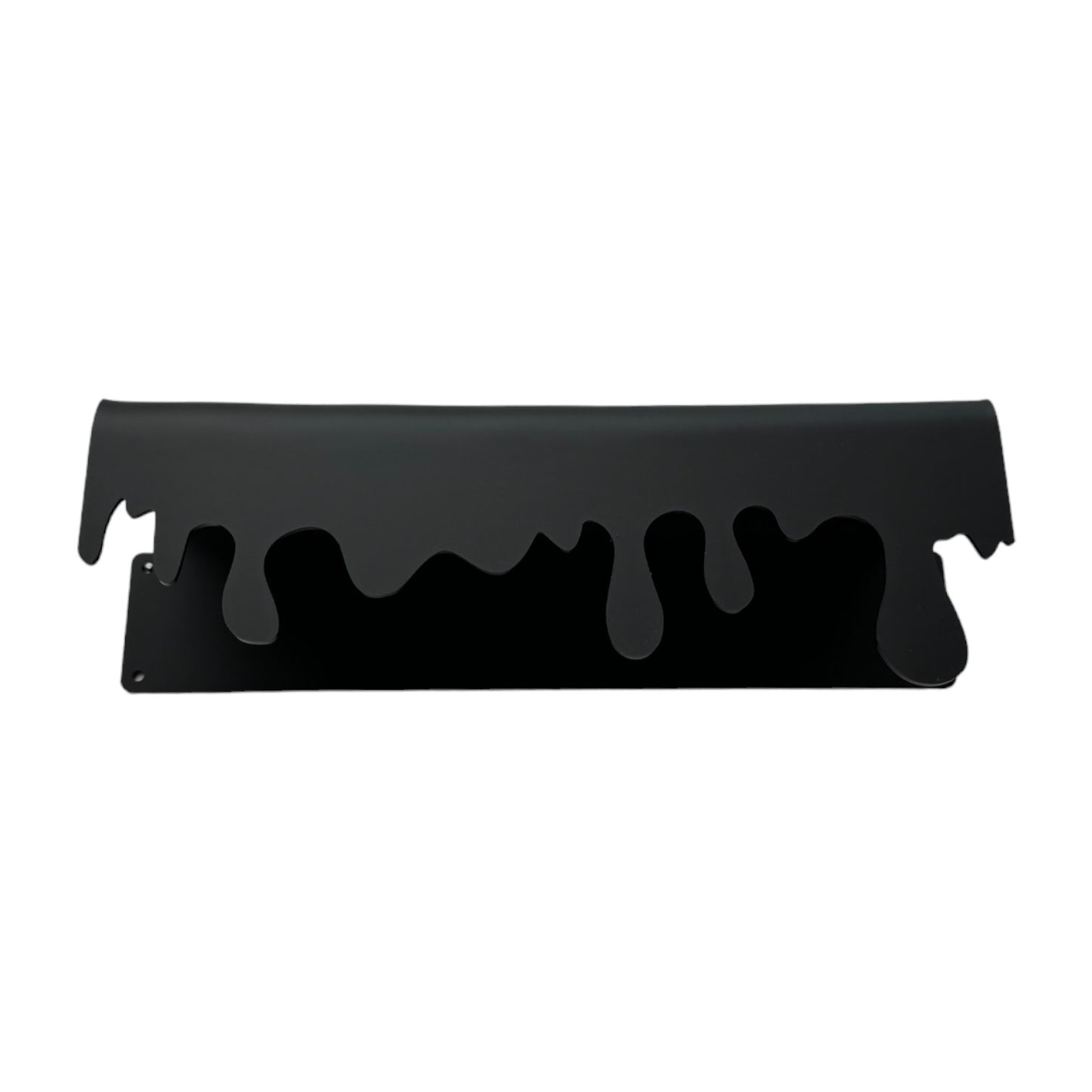 Matt Black Glooop Classic Melty Shelf (30cm)